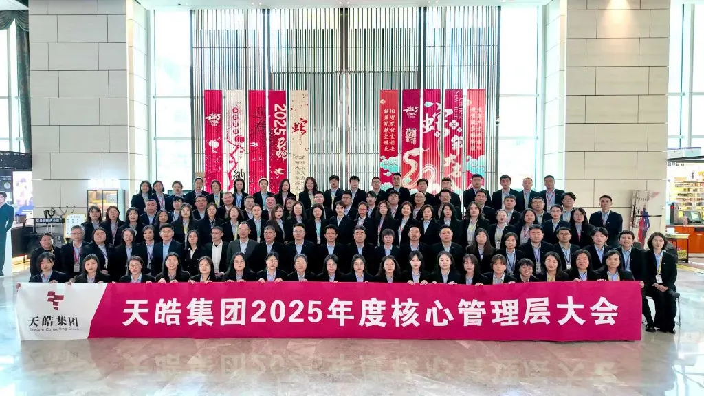 天皓集团核心管理层集体合影